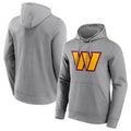 STECN W.Commanders Gray LOGO Pullover Hoodies Game Blank Player Stitched Jerseys