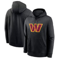 STECN W.Commanders Gray Pullover Hoodies Game Blank Player Stitched Jerseys