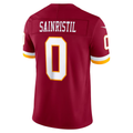 STECN W.Commanders #0 Mike Sainristil Burgundy Team Vapor F.U.S.E. Stitched Limited Jerseys