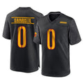 STECN W.Commanders #0 Mike Sainristil Player Black Home Game Stitched Jerseys
