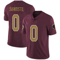 STECN W.Commanders #0 Mike Sainristil Player Burgundy Alternate Vapor Untouchable Limited  Stitched Jerseys