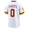 STECN W.Commanders #0 Mike Sainristil Player White Game Stitched Jerseys