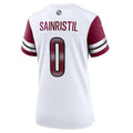 STECN W.Commanders #0 Mike Sainristil Player White Home Game Stitched Jerseys