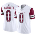 STECN W.Commanders #0 Mike Sainristil Player White Limited Vapor Home Game Stitched Jerseys