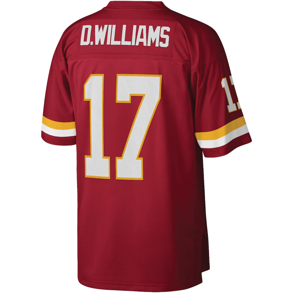 STECN W.Commanders #17 Doug Williams Mitchell & Ness Burgundy Legacy Replica Stitched Puhic Jersey