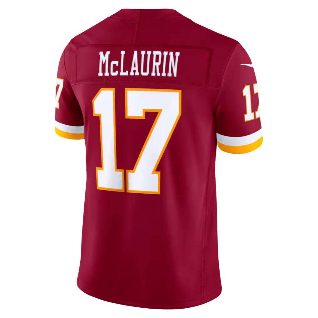 STECN W.Commanders #17 Terry McLaurin Burgundy Team Vapor F.U.S.E. Stitched Limited Jerseys