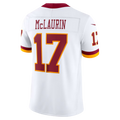 STECN W.Commanders #17 Terry McLaurin White Vapor F.U.S.E. Stitched Limited Jerseys