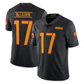 STECN W.Commanders #17 Terry Mclaurin Player Black Vapor Untouchable Home Game Stitched Jerseys