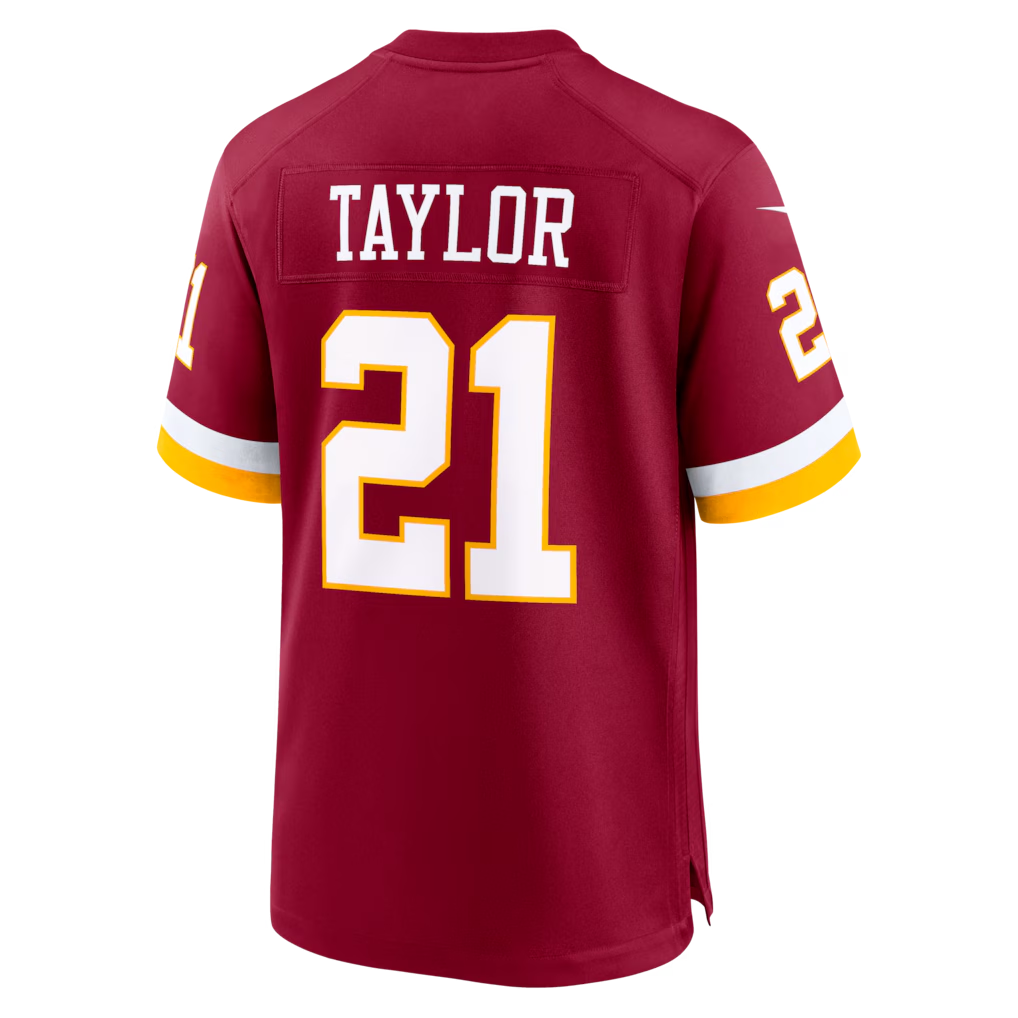 STECN W.Commanders #21 Sean Taylor Burgundy Retired Player Game Stitched Jerseys
