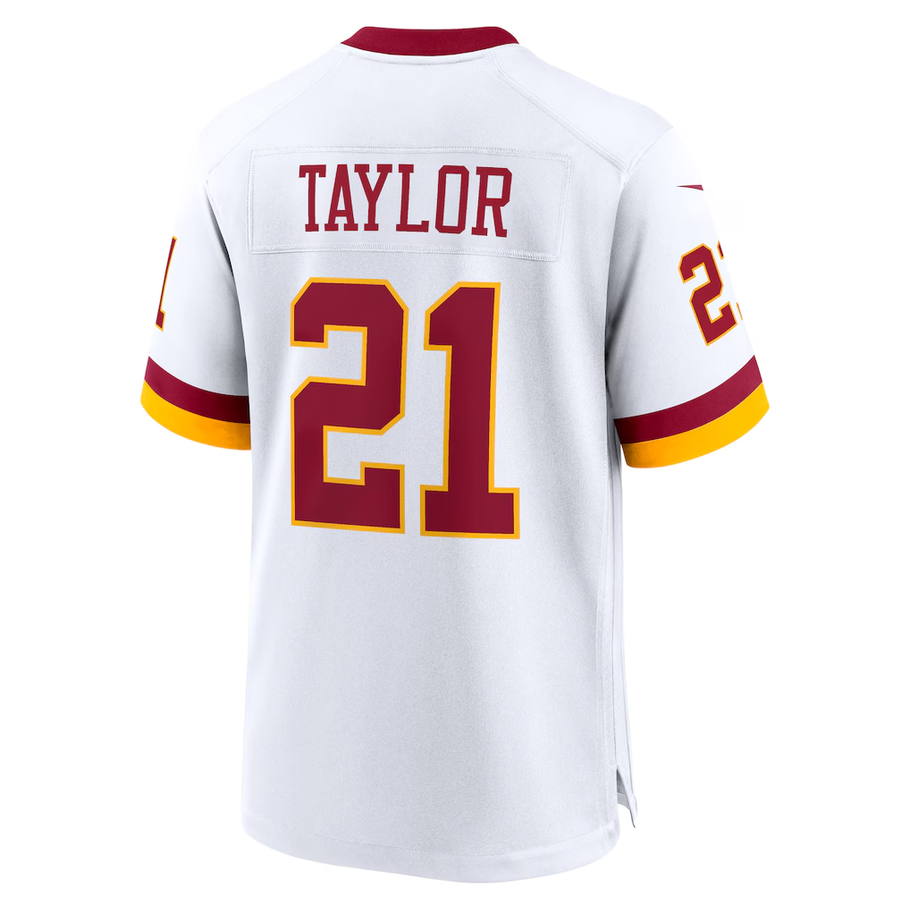 STECN W.Commanders #21 Sean Taylor White Game Super Bowl Era Stitched Jerseys