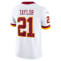 STECN W.Commanders #21 Sean Taylor White Vapor F.U.S.E. Stitched Retired Limited Stitched Jerseys