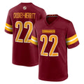 STECN W.Commanders #22 Jacory Croskey-Merritt Player Burgundy Home Game Stitched Jerseys