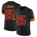 STECN W.Commanders #25 Nick Cross Player Black Limited Vapor Home Game Stitched Jerseys
