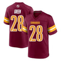 STECN W.Commanders #28 Darrell Green Player Burgundy Home Game Stitched Jerseys