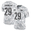 STECN W.Commanders #29 Rasul Douglas Player Arctic Camo Limited Salute To Service Home Game Stitched Jerseys