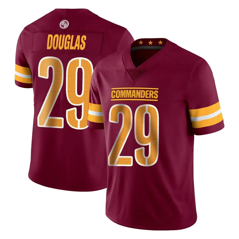 STECN W.Commanders #29 Rasul Douglas Player Burgundy Limited Vapor Home Game Stitched Jerseys