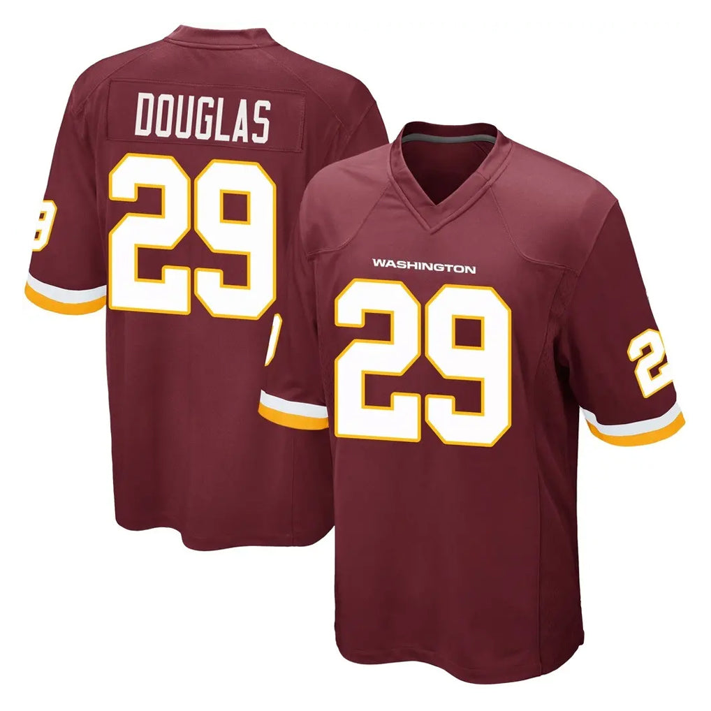 STECN W.Commanders #29 Rasul Douglas Player Burgundy Team Color Home Game Stitched Jerseys