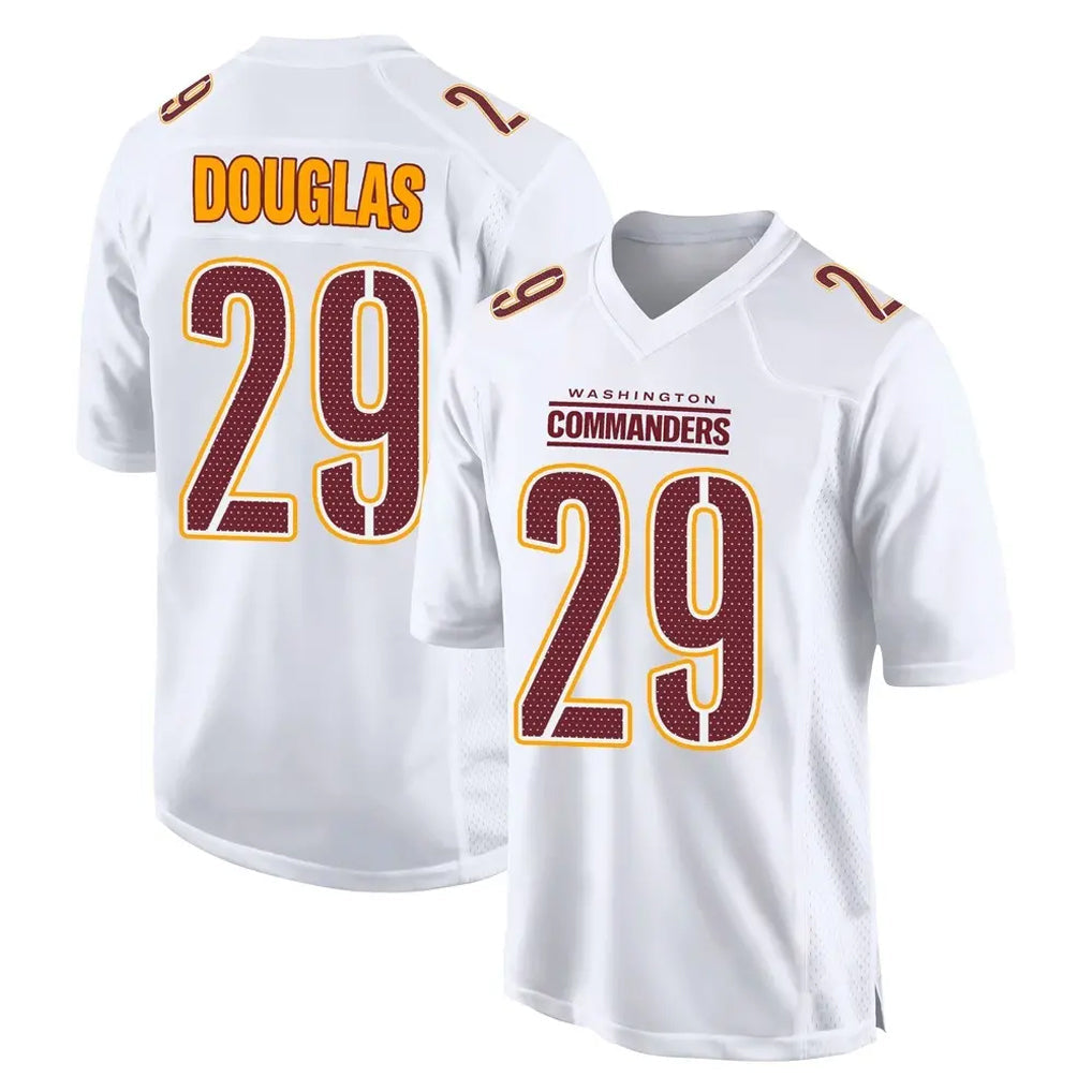 STECN W.Commanders #29 Rasul Douglas Player White Tundra Fashion Home Game Stitched Jerseys