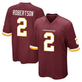 STECN W.Commanders #2 Amik Robertson Player Burgundy Team Color Home Game Stitched Jerseys