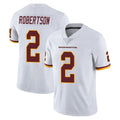 STECN W.Commanders #2 Amik Robertson Player White Limited Vapor Untouchable Home Game Stitched Jerseys