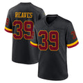 STECN W.Commanders #39 Jeremy Reaves Player Black Limited Home Game Stitched Jerseys