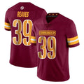 STECN W.Commanders #39 Jeremy Reaves Player Burgundy Limited Vapor Home Game Stitched Jerseys