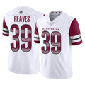 STECN W.Commanders #39 Jeremy Reaves Player White Limited Vapor Home Game Stitched Jerseys