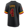 STECN W.Commanders #4 Frankie Luvu Black Hail Raiser Alternate Game Stitched Jerseys