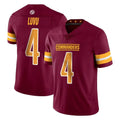 STECN W.Commanders #4 Frankie Luvu Player Burgundy Limited Vapor Home Game Stitched Jerseys