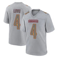 STECN W.Commanders #4 Frankie Luvu Player Gray Atmosphere Fashion Home Game Stitched Jerseys