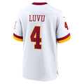 STECN W.Commanders #4 Frankie Luvu Player White Game Football Jerseys