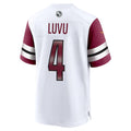 STECN W.Commanders #4 Frankie Luvu Player White Home Game Football Jerseys