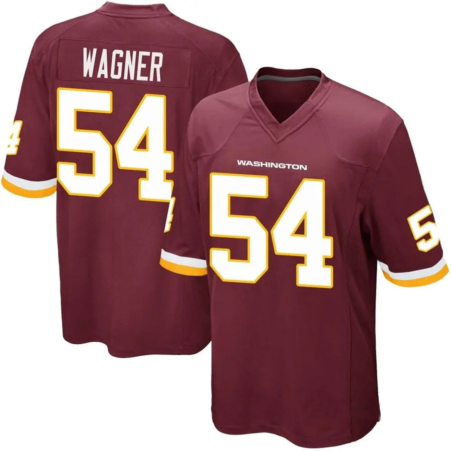 STECN W.Commanders #54 Bobby Wagner Player Burgundy Game Stitched Jerseys