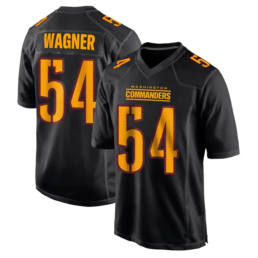 STECN W.Commanders #54 Bobby Wagner Player Carbon Black Fashion Stitched Jerseys