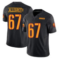 STECN W.Commanders #67 Nick Allegretti Player Black Limited Vapor F.U.S.E. Home Game Stitched Jerseys