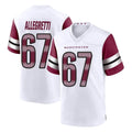 STECN W.Commanders #67 Nick Allegretti Player White Game Home Stitched Jerseys