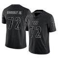 STECN W.Commanders #72 Josh Conerly Jr. Player Black Limited Reflective Home Game Stitched Jerseys
