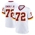 STECN W.Commanders #72 Josh Conerly Jr. Player White Home Game Stitched Jerseys