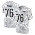 STECN W.Commanders #76 Sam Cosmi Player Arctic Camo Limited Salute To Service Home Game Stitched Jerseys