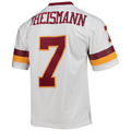 STECN W.Commanders #7 Joe Theismann Mitchell & Ness White Legacy Replica Stitched Puhic Jersey