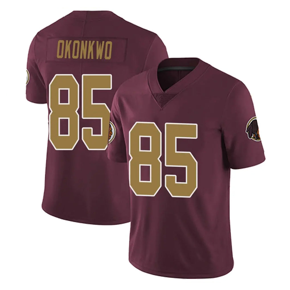 STECN W.Commanders #85 Chig Okonkwo Player Burgundy Alternate Vapor Untouchable Home Game Stitched Jerseys