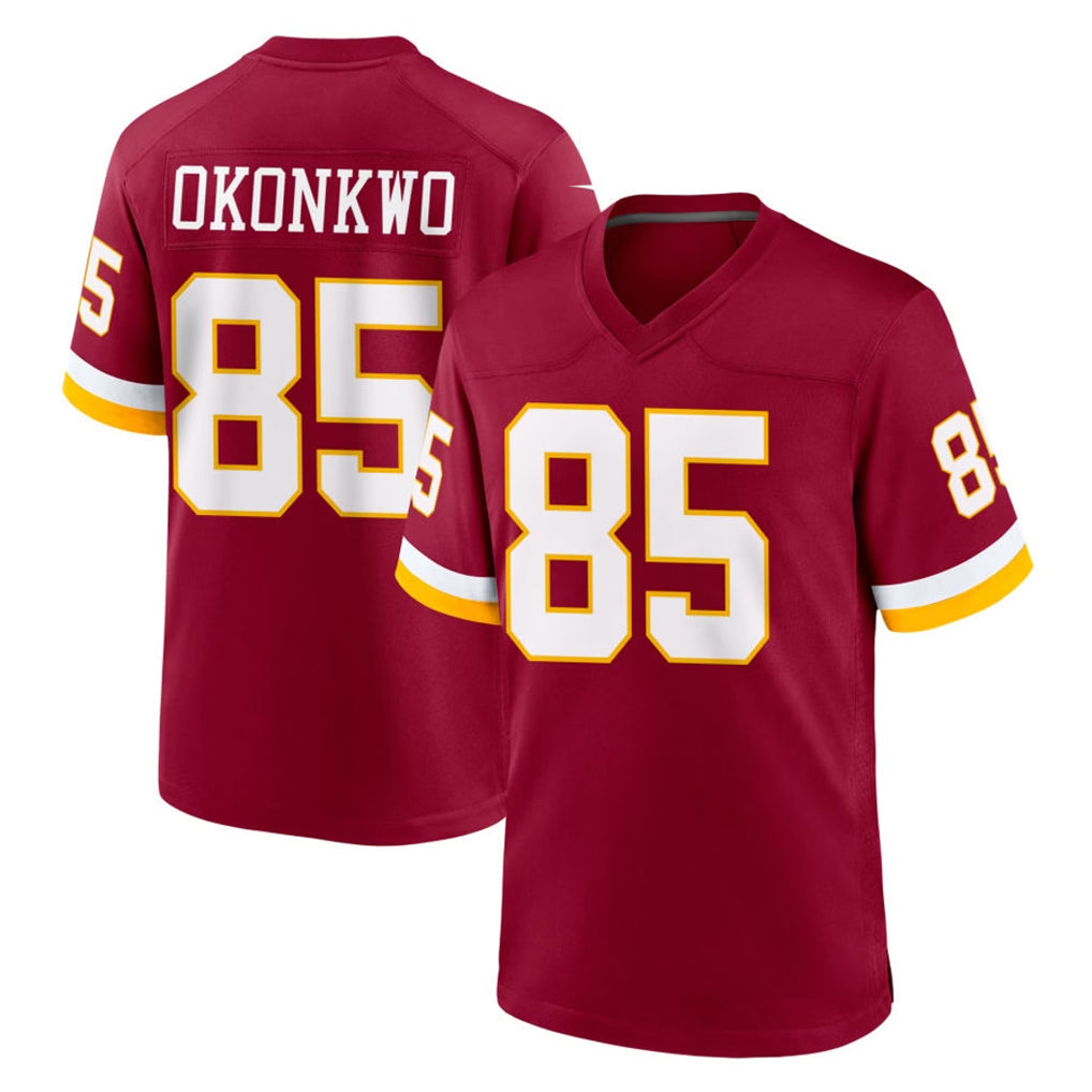 STECN W.Commanders #85 Chig Okonkwo Player Burgundy Game Home Stitched Jerseys