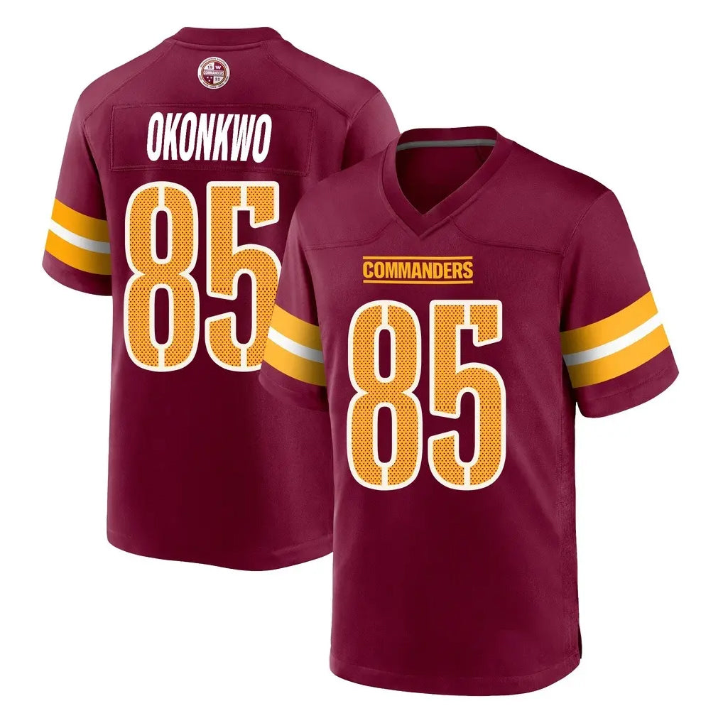 STECN W.Commanders #85 Chig Okonkwo Player Burgundy Home Game Stitched Jerseys