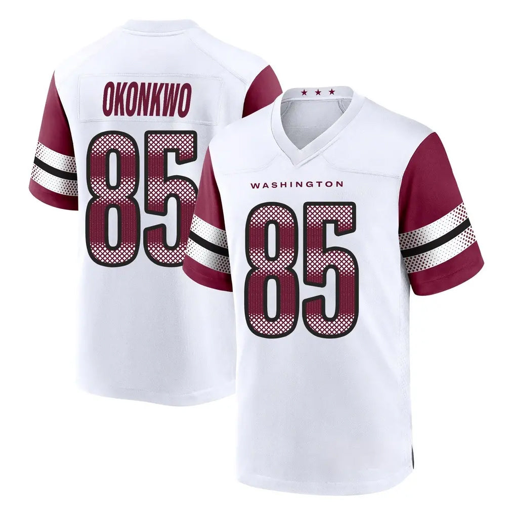 STECN W.Commanders #85 Chig Okonkwo Player White Game Home Stitched Jerseys