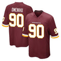 STECN W.Commanders #90 Charles Omenihu Player Burgundy Team Color Home Game Stitched Jerseys