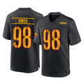 STECN W.Commanders #98 Odafe Oweh Player Black Home Game Stitched Jerseys