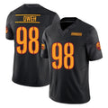 STECN W.Commanders #98 Odafe Oweh Player Black Limited Vapor F.U.S.E. Home Game Stitched Jerseys