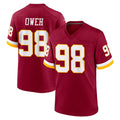 STECN W.Commanders #98 Odafe Oweh Player Burgundy Game Home Stitched Jerseys