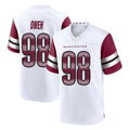 STECN W.Commanders #98 Odafe Oweh Player White Game Home Stitched Jerseys