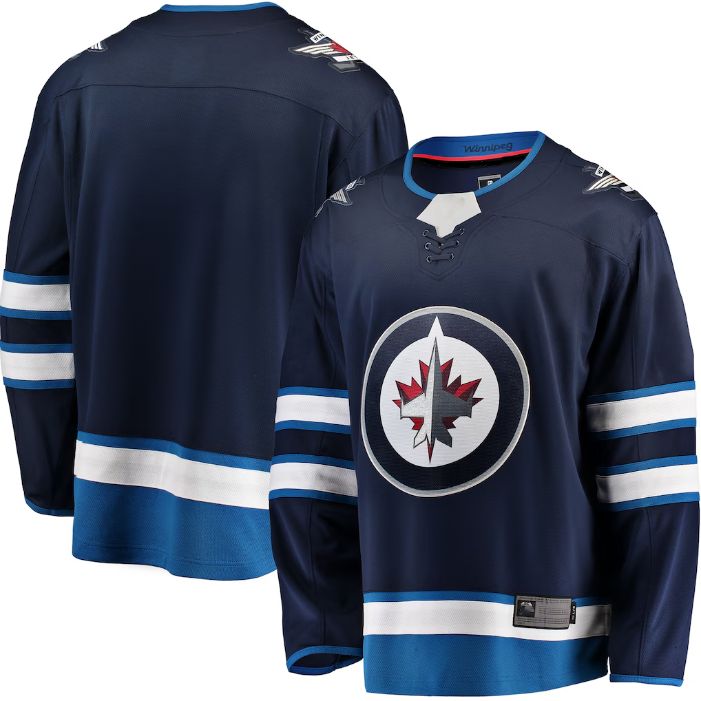 STECN W.Jets Blue Breakaway Home Jerseys